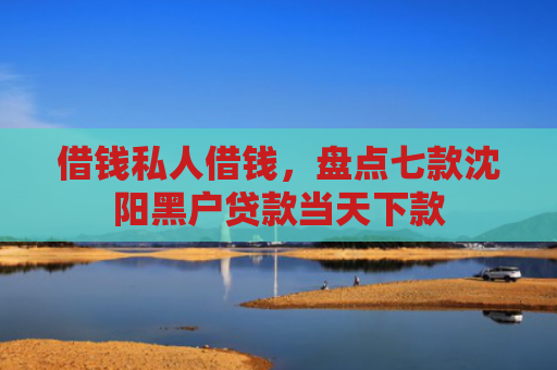 借钱私人借钱，盘点七款沈阳黑户贷款当天下款