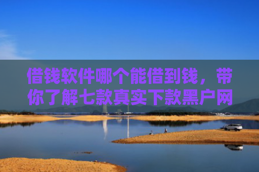 借钱软件哪个能借到钱，带你了解七款真实下款黑户网黑贷款