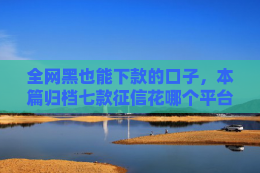 全网黑也能下款的口子，本篇归档七款征信花哪个平台容易下款
