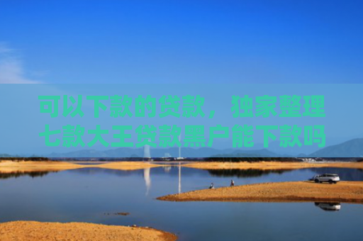 可以下款的贷款，独家整理七款大王贷款黑户能下款吗
