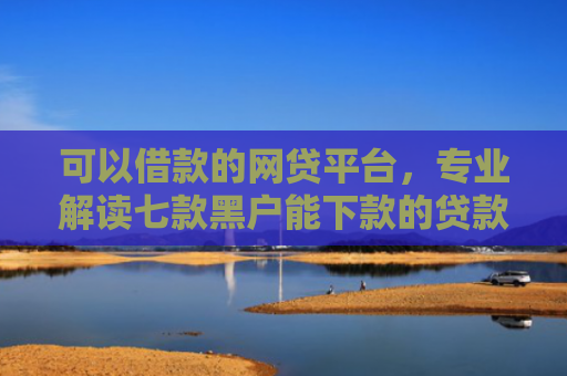 可以借款的网贷平台，专业解读七款黑户能下款的贷款平台