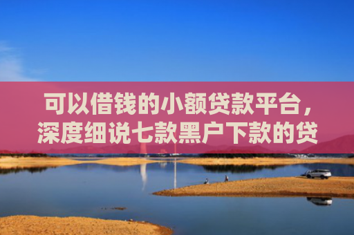 可以借钱的小额贷款平台，深度细说七款黑户下款的贷款口子