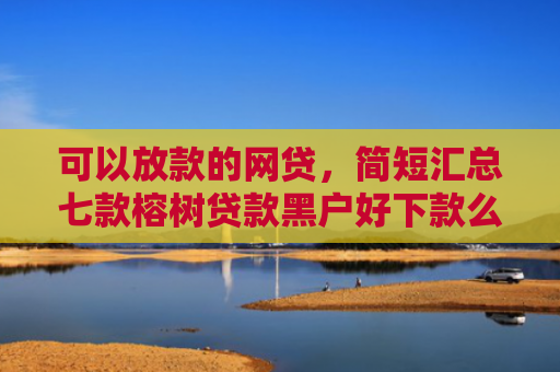 可以放款的网贷，简短汇总七款榕树贷款黑户好下款么