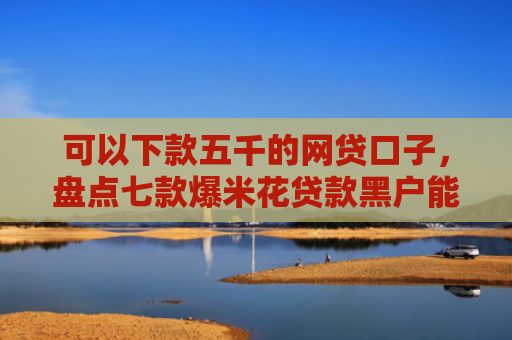 可以下款五千的网贷口子，盘点七款爆米花贷款黑户能下款吗