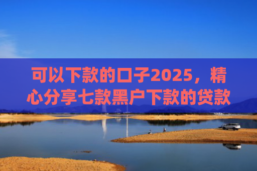 可以下款的口子2025，精心分享七款黑户下款的贷款app
