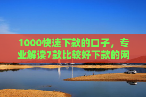 1000快速下款的口子，专业解读7款比较好下款的网贷口子