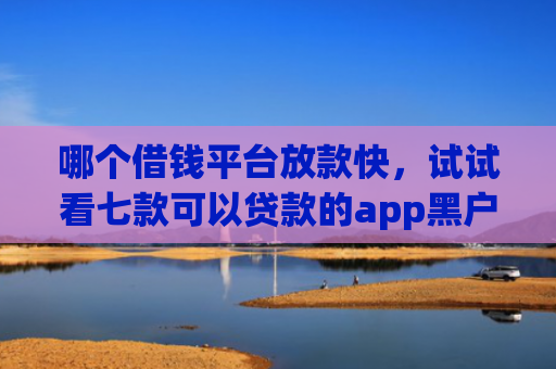 哪个借钱平台放款快，试试看七款可以贷款的app黑户能下款吗