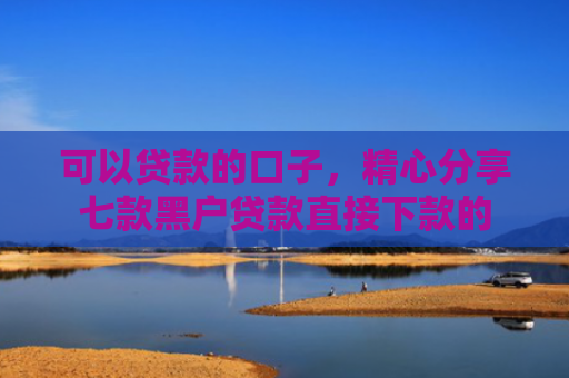 可以贷款的口子，精心分享七款黑户贷款直接下款的