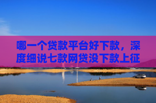 哪一个贷款平台好下款，深度细说七款网贷没下款上征信吗