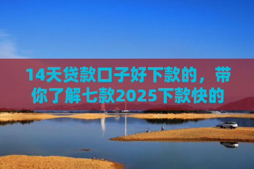 14天贷款口子好下款的，带你了解七款2025下款快的网贷口子