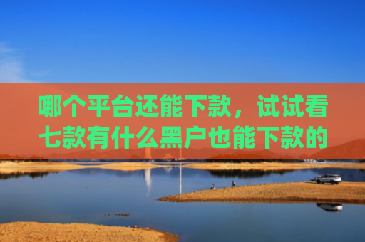哪个平台还能下款，试试看七款有什么黑户也能下款的app