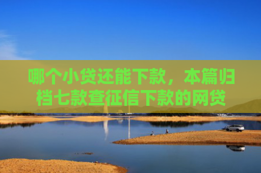 哪个小贷还能下款，本篇归档七款查征信下款的网贷