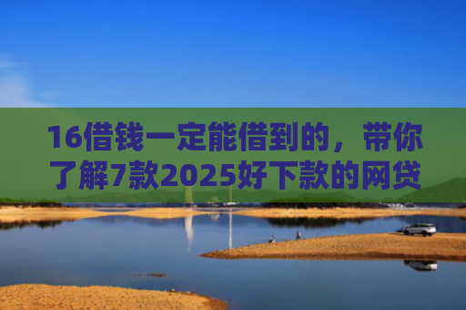 16借钱一定能借到的，带你了解7款2025好下款的网贷口子