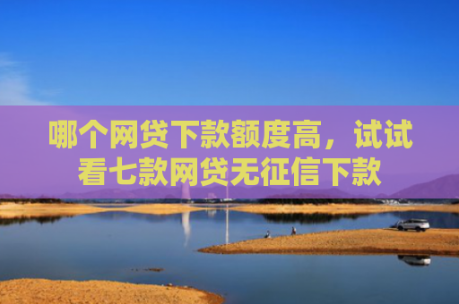 哪个网贷下款额度高，试试看七款网贷无征信下款