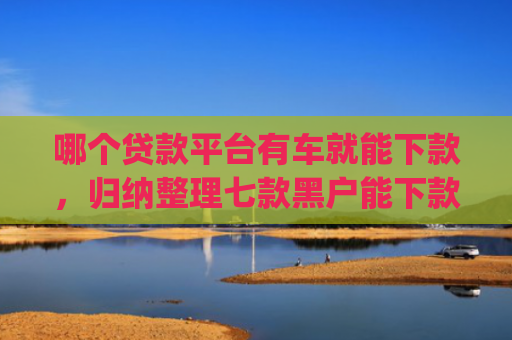哪个贷款平台有车就能下款，归纳整理七款黑户能下款的网贷app