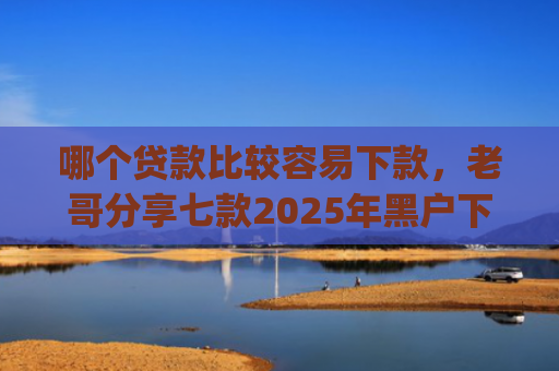哪个贷款比较容易下款，老哥分享七款2025年黑户下款的app