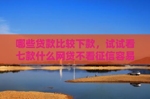 哪些贷款比较下款，试试看七款什么网贷不看征信容易下款