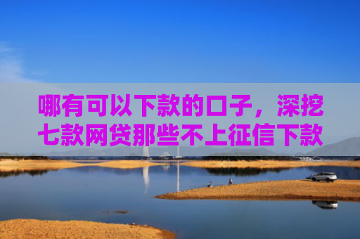 哪有可以下款的口子，深挖七款网贷那些不上征信下款