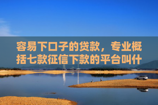 容易下口子的贷款，专业概括七款征信下款的平台叫什么