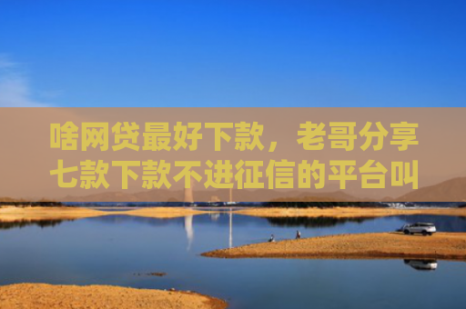啥网贷最好下款，老哥分享七款下款不进征信的平台叫什么