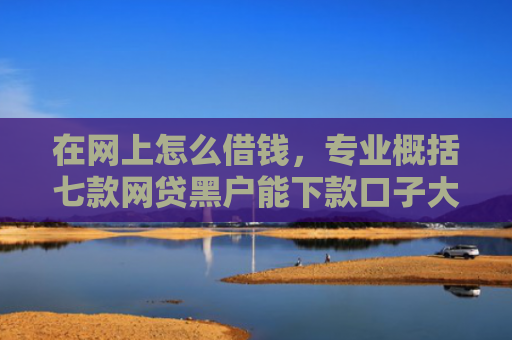 在网上怎么借钱，专业概括七款网贷黑户能下款口子大额