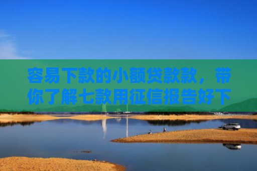 容易下款的小额贷款款，带你了解七款用征信报告好下款的平台