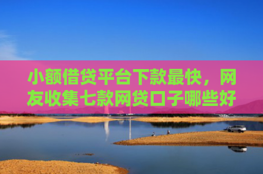 小额借贷平台下款最快，网友收集七款网贷口子哪些好下款
