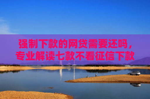 强制下款的网贷需要还吗，专业解读七款不看征信下款的贷款平台
