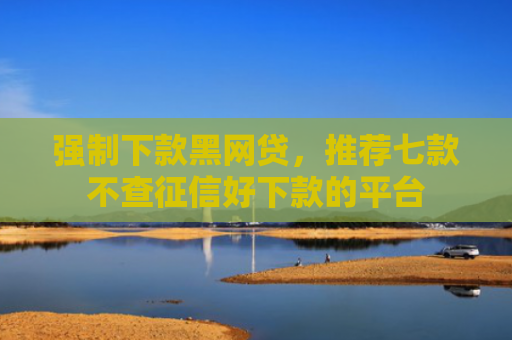 强制下款黑网贷，推荐七款不查征信好下款的平台