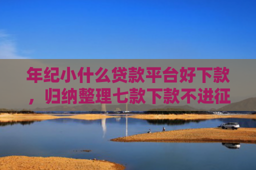年纪小什么贷款平台好下款，归纳整理七款下款不进征信的平台