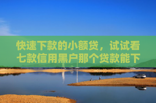 快速下款的小额贷，试试看七款信用黑户那个贷款能下款