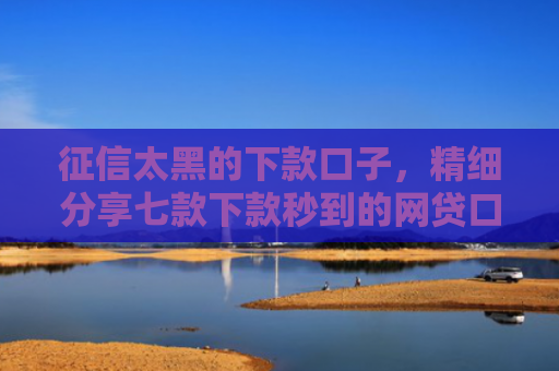征信太黑的下款口子，精细分享七款下款秒到的网贷口子