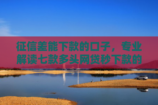 征信差能下款的口子，专业解读七款多头网贷秒下款的口子