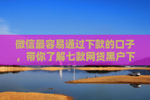 微信最容易通过下款的口子，带你了解七款网贷黑户下款的口子