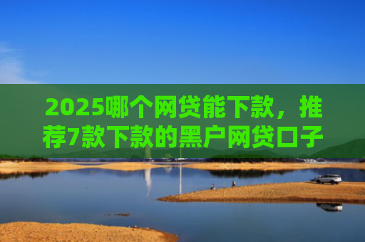 2025哪个网贷能下款，推荐7款下款的黑户网贷口子