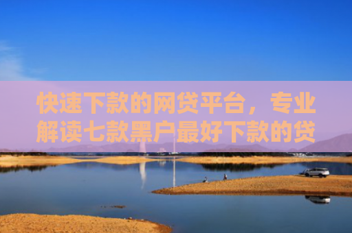 快速下款的网贷平台，专业解读七款黑户最好下款的贷款平台2025