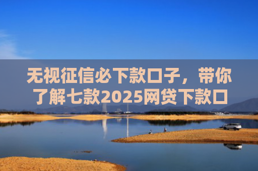 无视征信必下款口子，带你了解七款2025网贷下款口子