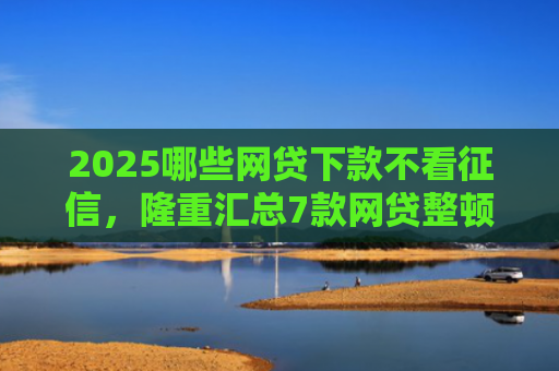 2025哪些网贷下款不看征信，隆重汇总7款网贷整顿后下款口子