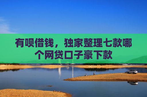 有呗借钱，独家整理七款哪个网贷口子豪下款
