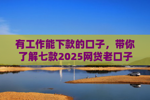 有工作能下款的口子，带你了解七款2025网贷老口子下款