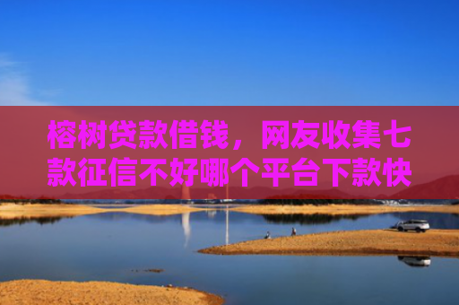 榕树贷款借钱，网友收集七款征信不好哪个平台下款快