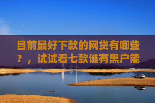 目前最好下款的网贷有哪些？，试试看七款谁有黑户能下款的app
