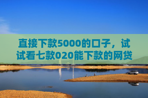 直接下款5000的口子，试试看七款020能下款的网贷口子