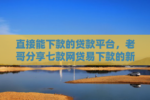 直接能下款的贷款平台，老哥分享七款网贷易下款的新口子