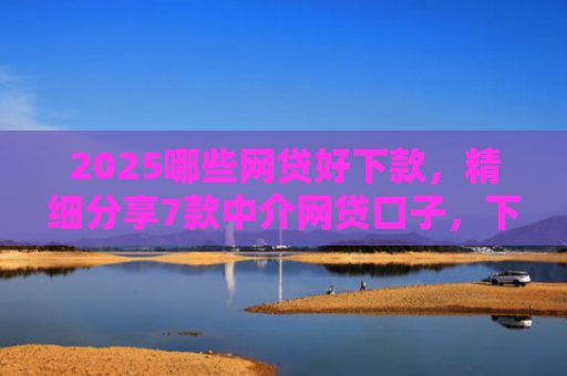 2025哪些网贷好下款，精细分享7款中介网贷口子，下款高