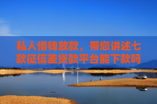 私人借钱放款，带您讲述七款征信差贷款平台能下款吗知乎