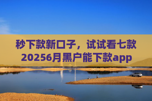 秒下款新口子，试试看七款20256月黑户能下款app