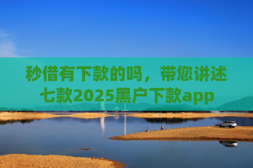 秒借有下款的吗，带您讲述七款2025黑户下款app