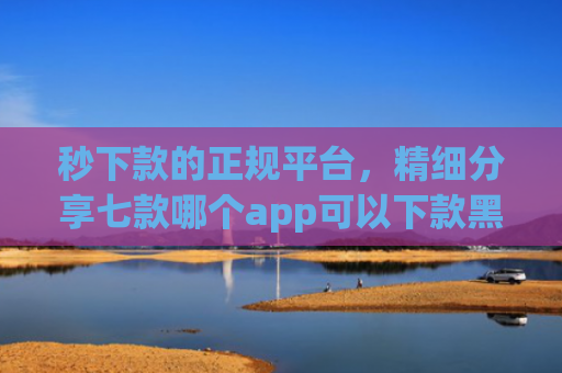 秒下款的正规平台，精细分享七款哪个app可以下款黑户