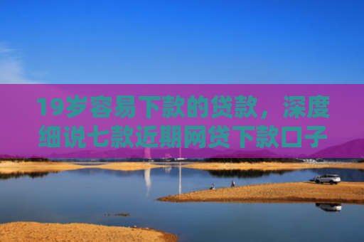 19岁容易下款的贷款，深度细说七款近期网贷下款口子